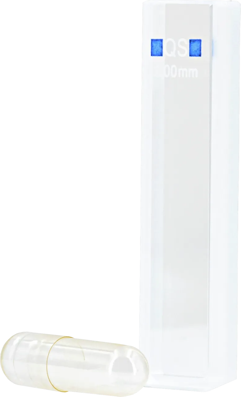 Quartz glass cuvette, 2 mm optical path, for NANOCOLOR® UV/VIS and NANOCOLOR® UV/VIS II