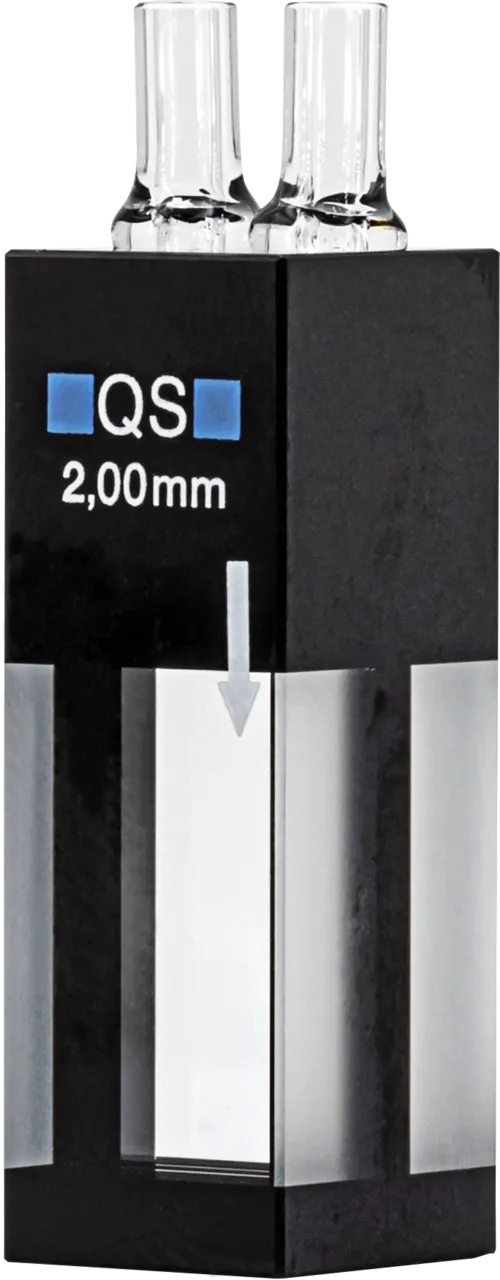 NANOCOLOR flow cell, quartz glass optical path: 2 mm