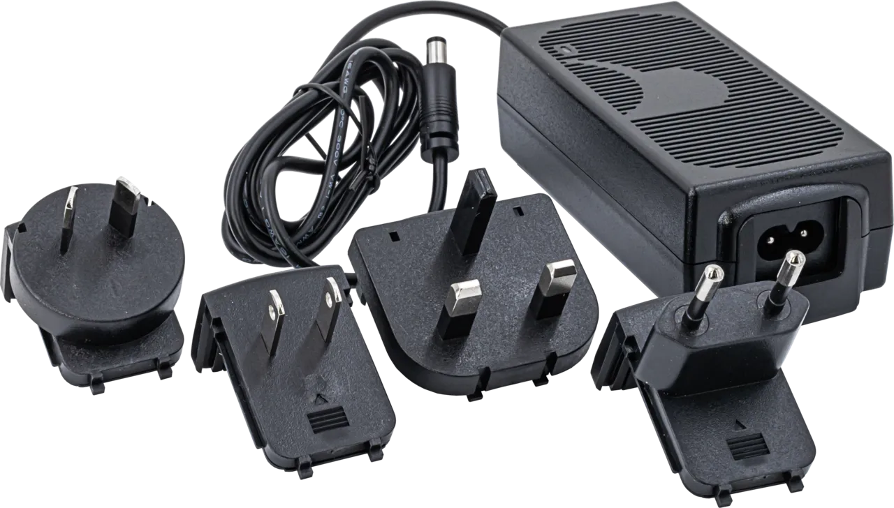 Mains adaptor (Input: 100-240 V~ / 1.5 A; Output: 12 V = / 5.0 A) for spectrophotometer NANOCOLOR VIS, NANOCOLOR VIS II, Advance and heating block NANOCOLOR VARIO Mini