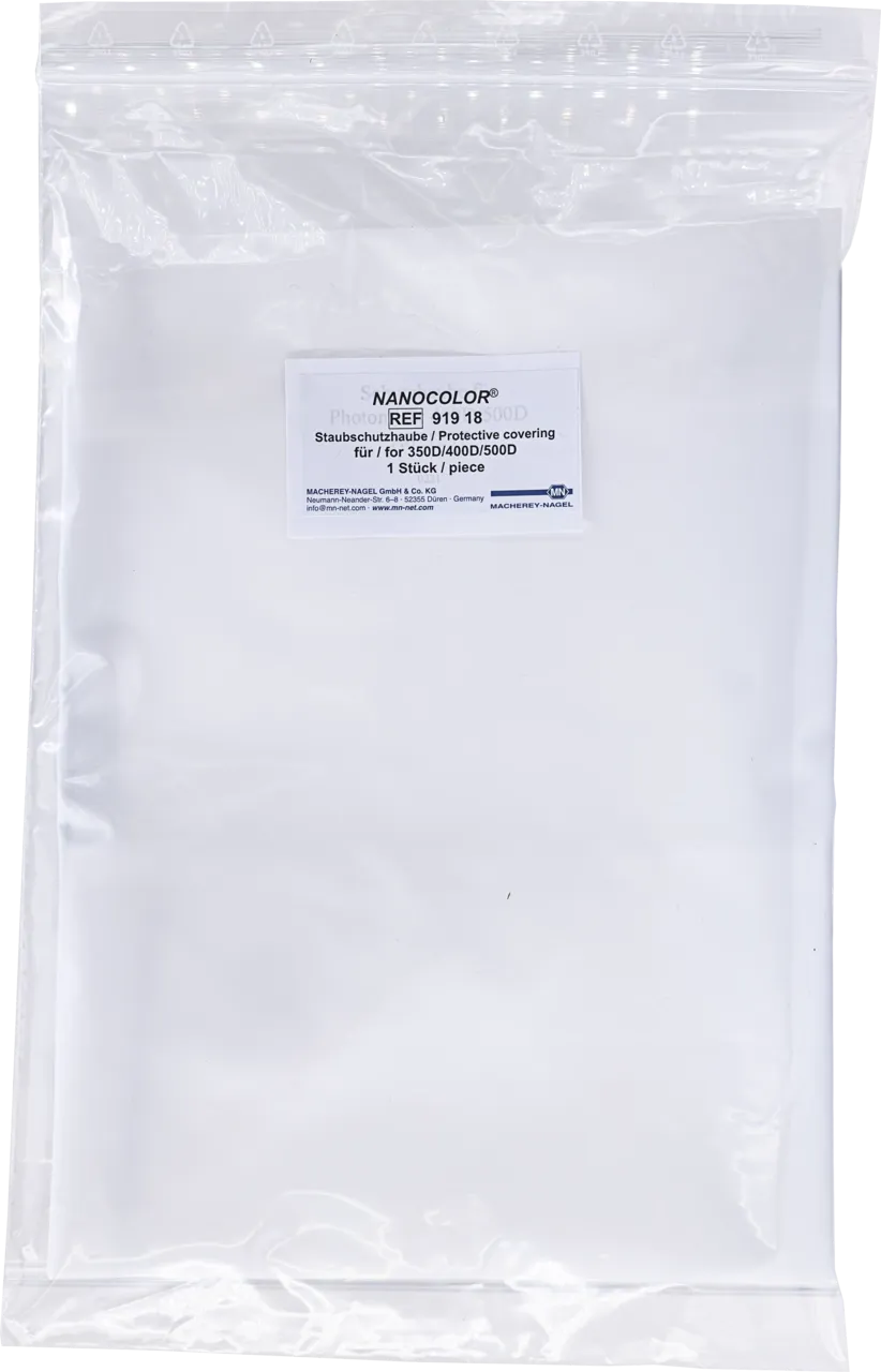 NANOCOLOR Photometer 350 D / 400 D / 500 D protective covering