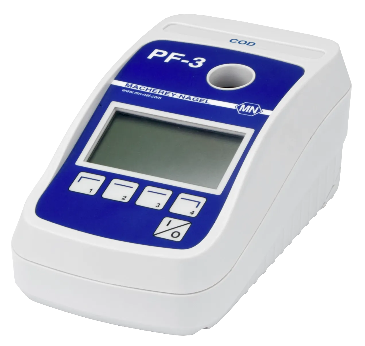 Photometer PF-3 COD for evaluation of VISOCOLOR ECO tests and NANOCOLOR tube tests (CSB) incl. manual, calibration cuvette, 3 batteries and certificate in a box