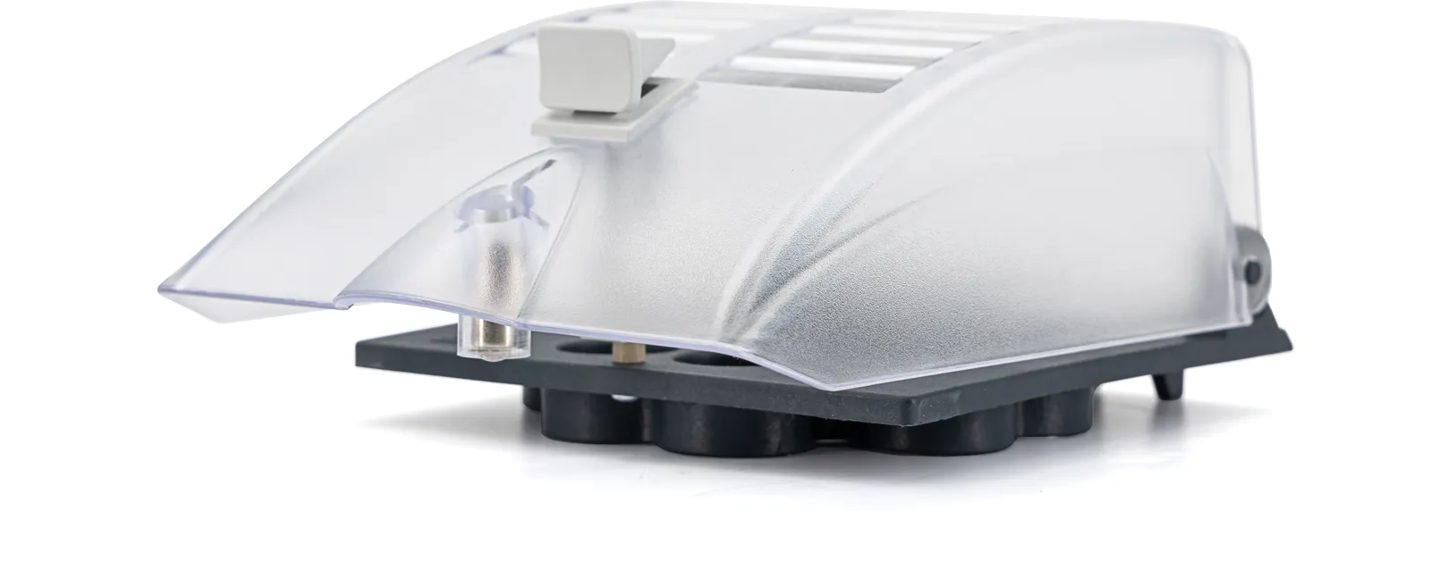 NANOCOLOR protective and safety cover with latch for heating blocks VARIO 4 and VARIO C2 - matt