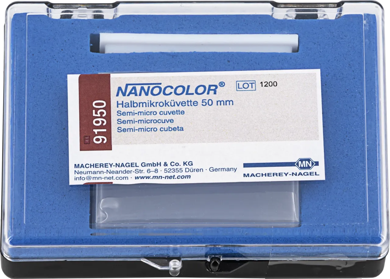 NANOCOLOR Half-microcell 50 mm