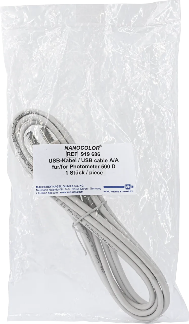 NANOCOLOR USB cable A/A for NANOCOLOR Photometer 500 D