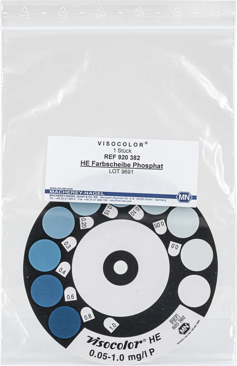 VISOCOLOR HE Colour comparison disk Phosphate suitable for cat. no. 920082