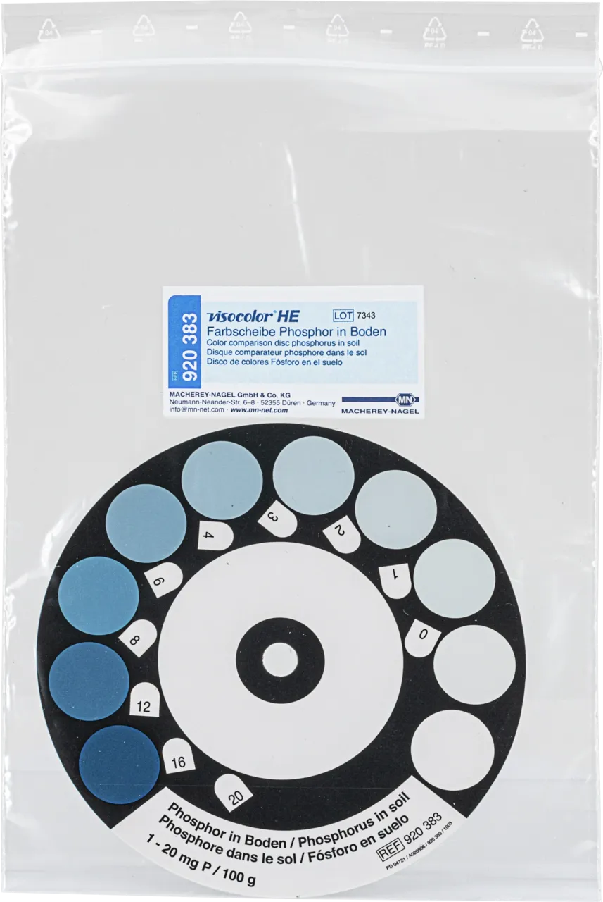 VISOCOLOR HE Colour comparison disk Phosphorus suitable for cat. no. 920183