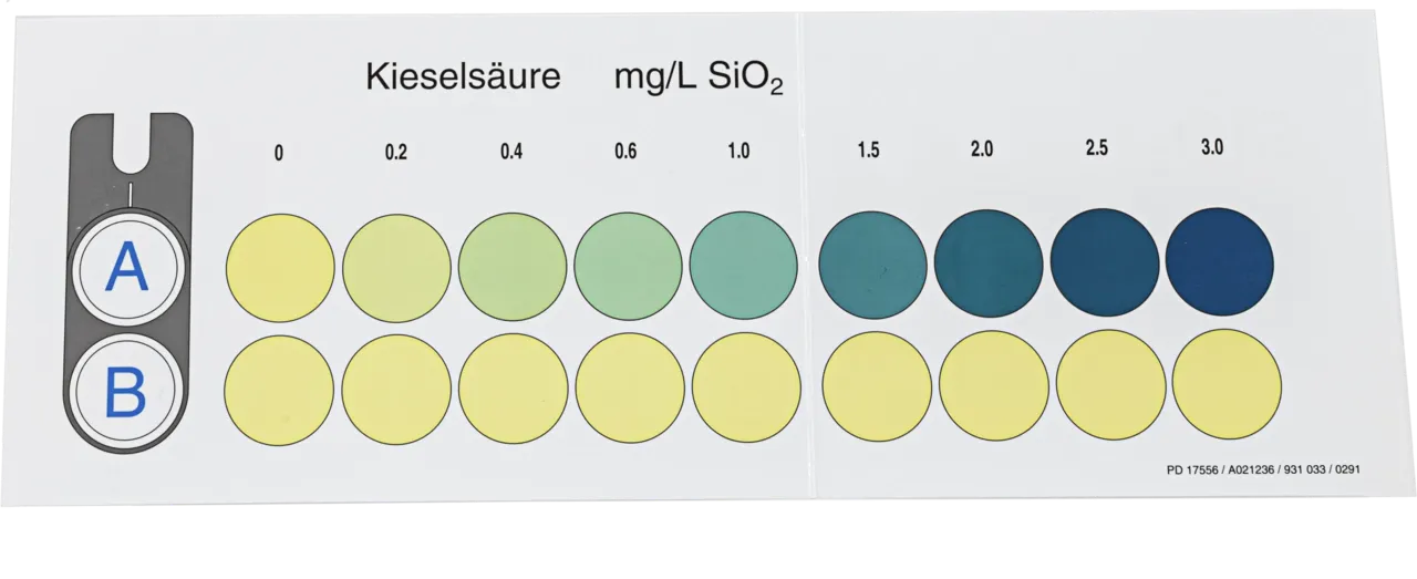 VISOCOLOR ECO Colour comparison disk Silica suitable for cat. no. 931033