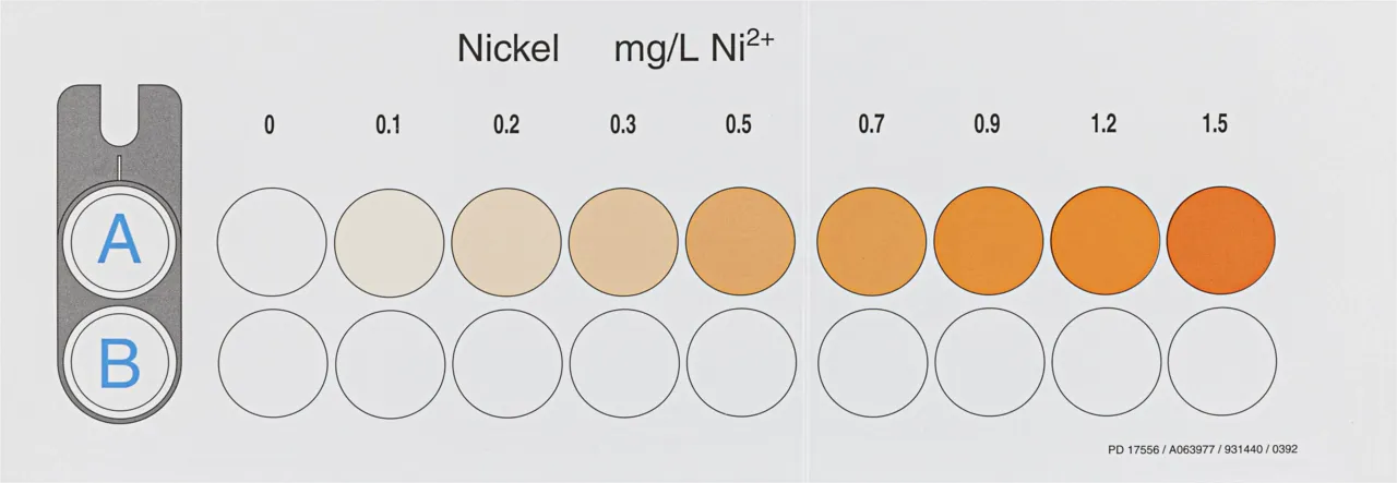 VISOCOLOR ECO Color comparison disk Nickel suitable for Cat.-No. 931040