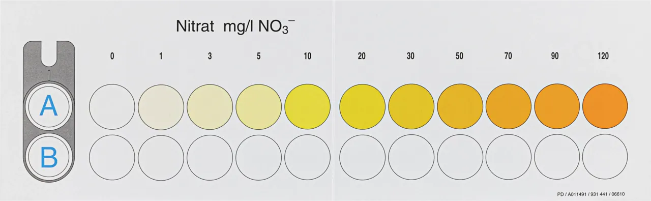VISOCOLOR ECO Colour comparison disk Nitrate suitable for Cat.-No. 931041
