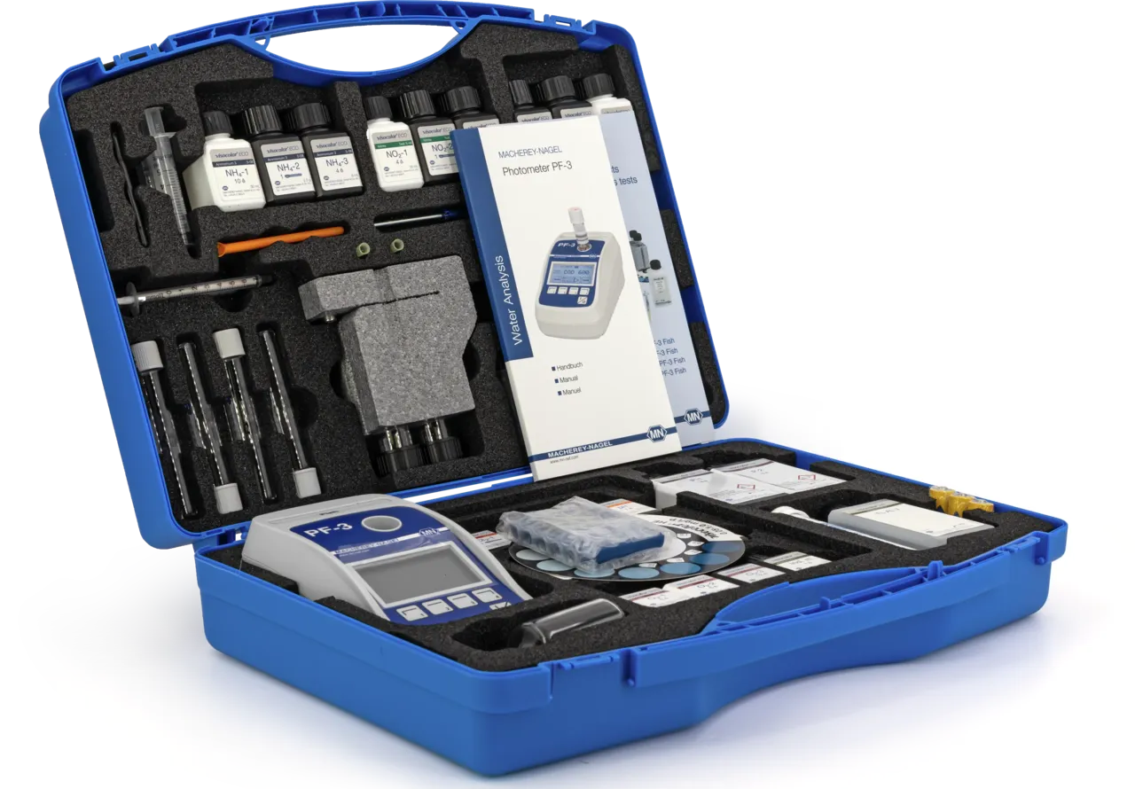 Compact Photometer PF-3 Fish incl. test kits VISOCOLOR ECO
