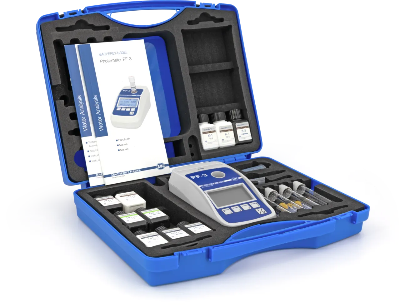 Compact photometer PF-3 Soil incl. test kits , in rugged case