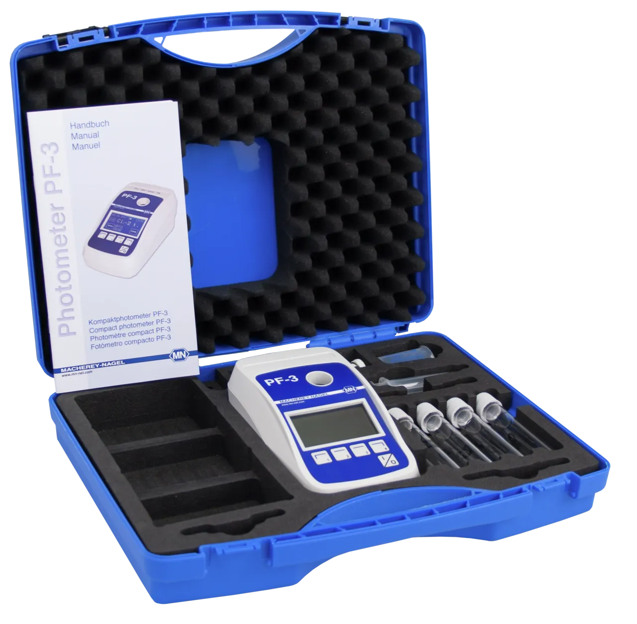 Compact photometer PF-3 COD (Version G) without reagents for evaluation of VISOCOLOR ECO tests