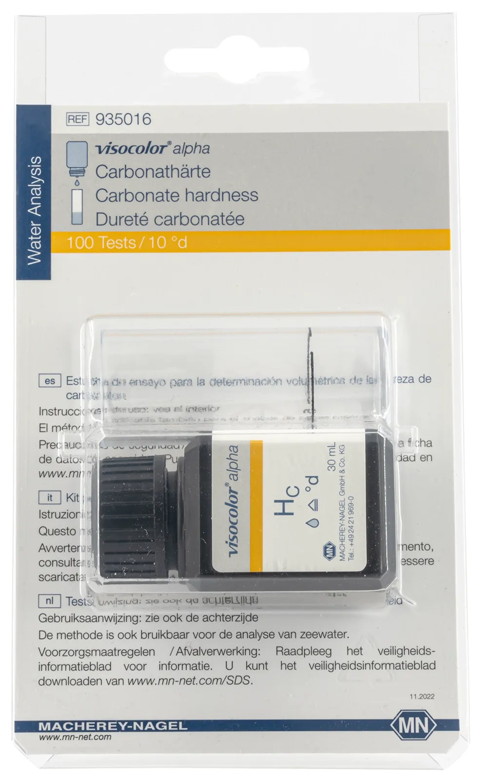 VISOCOLOR alpha Carbonate alkalinity
