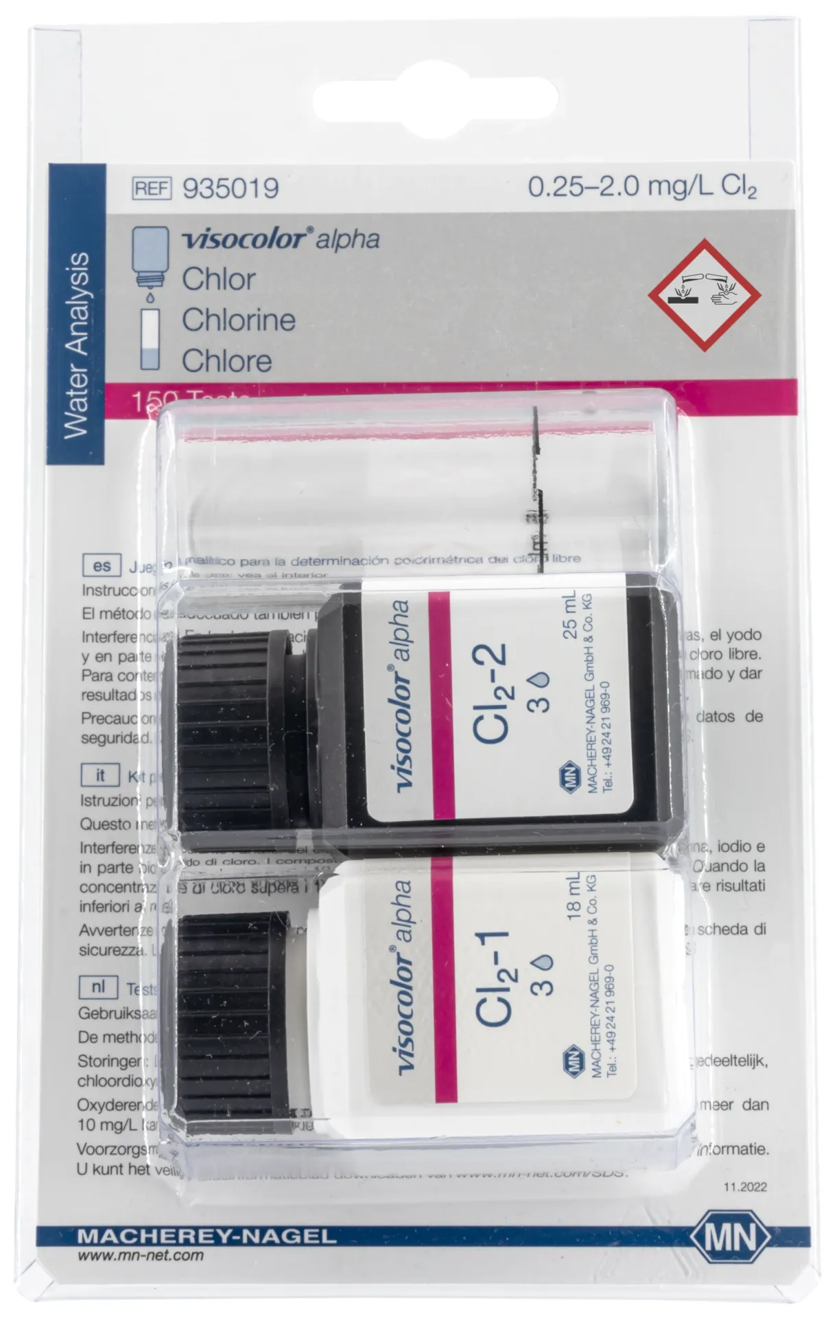 VISOCOLOR alpha Chlorine