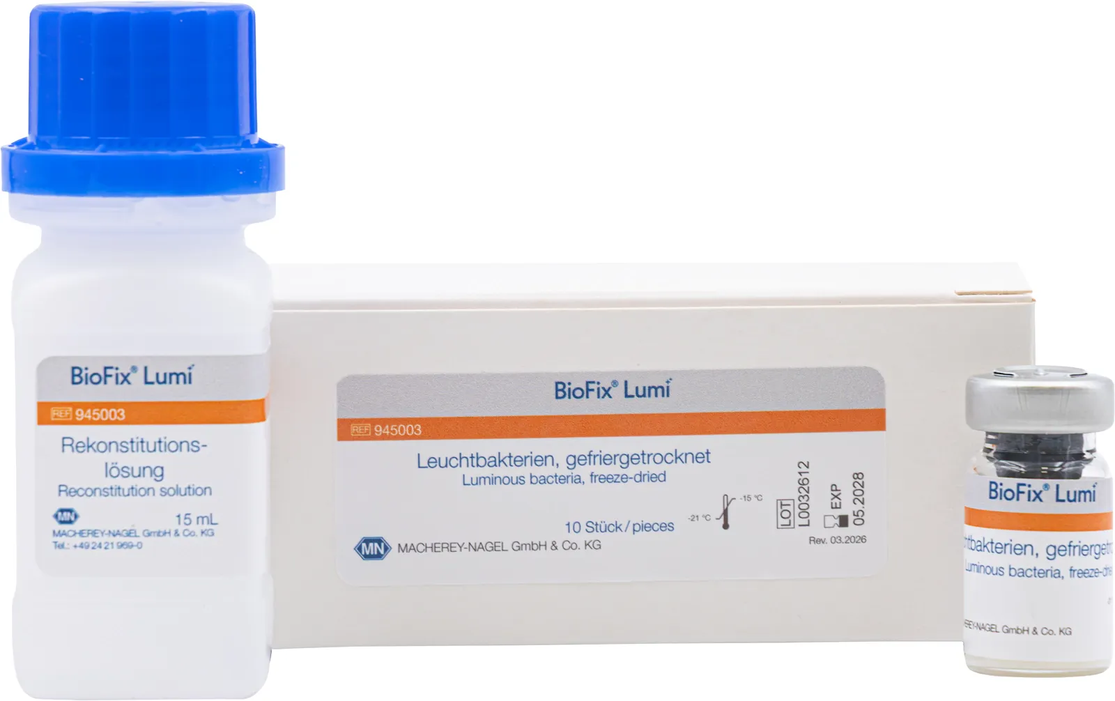 BioFix Lumi luminous bacteria, 10x1 ml, for up to 1000 toxicity determination