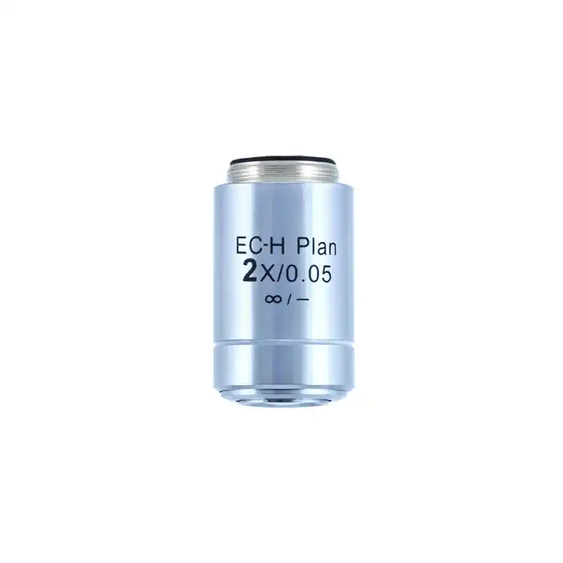 Motic CCIS planachromatic EC-H PL 2X / 00:05 (WD = 7.2mm) microscope objective