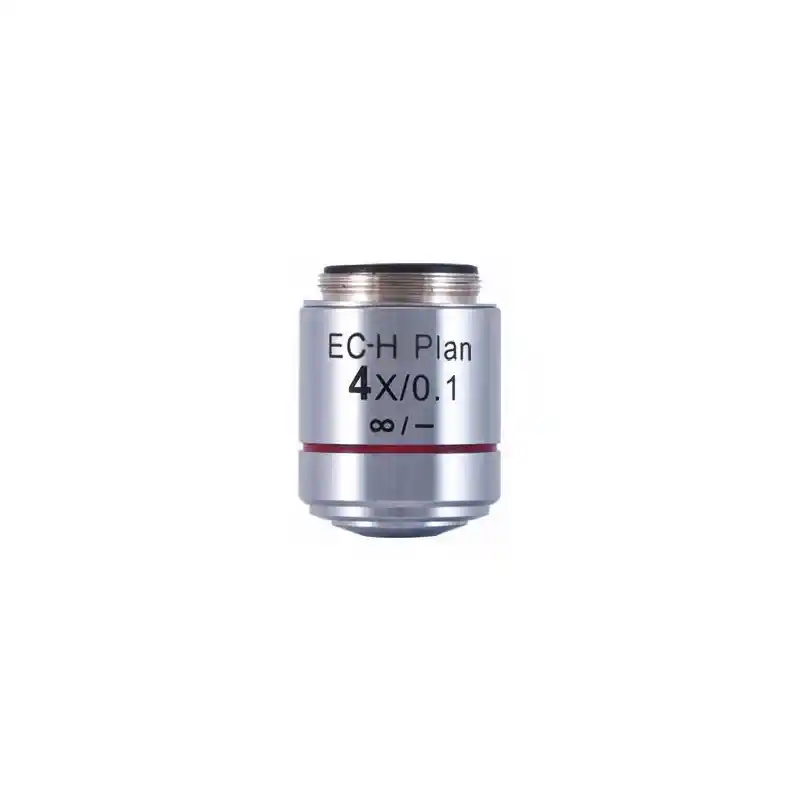 Motic Objective EC-H PL, CCIS, plan, achro, 4x/0.1, w.d. 15.9mm (BA-410 Elite)