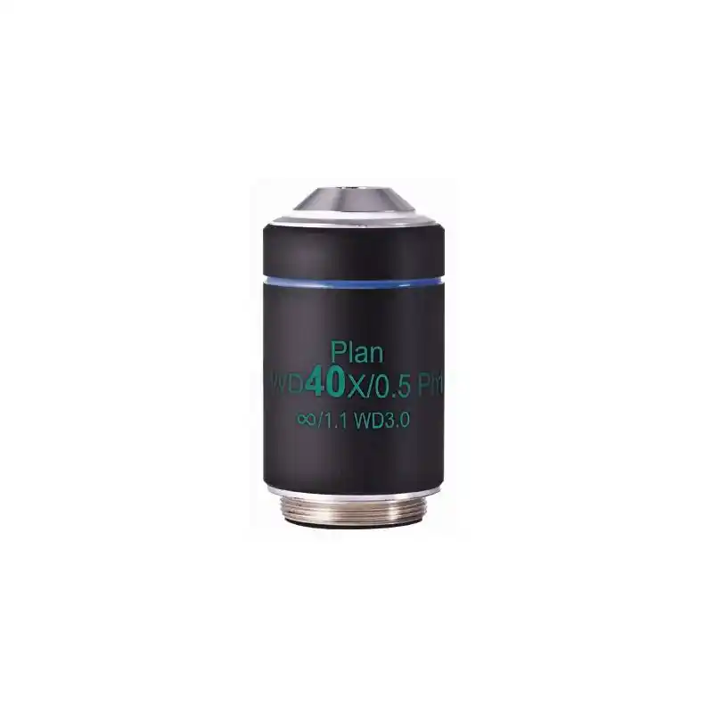 Motic Objective LWD PL Ph, CCIS, plan, achromat, phase, 40x/0.5, w.d.3.0mm, Ph1 (AE2000)