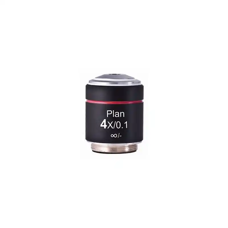 Motic PL, CCIS, plan, achromat 4X /0.10 w.d. 12.6mm microscope objective (AE2000)