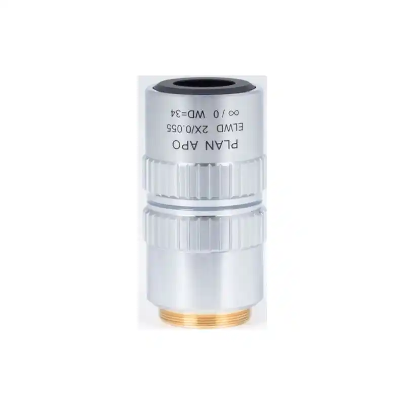Motic Plan apochromatic objective ELWD 2X/0.055 (wd:34mm)
