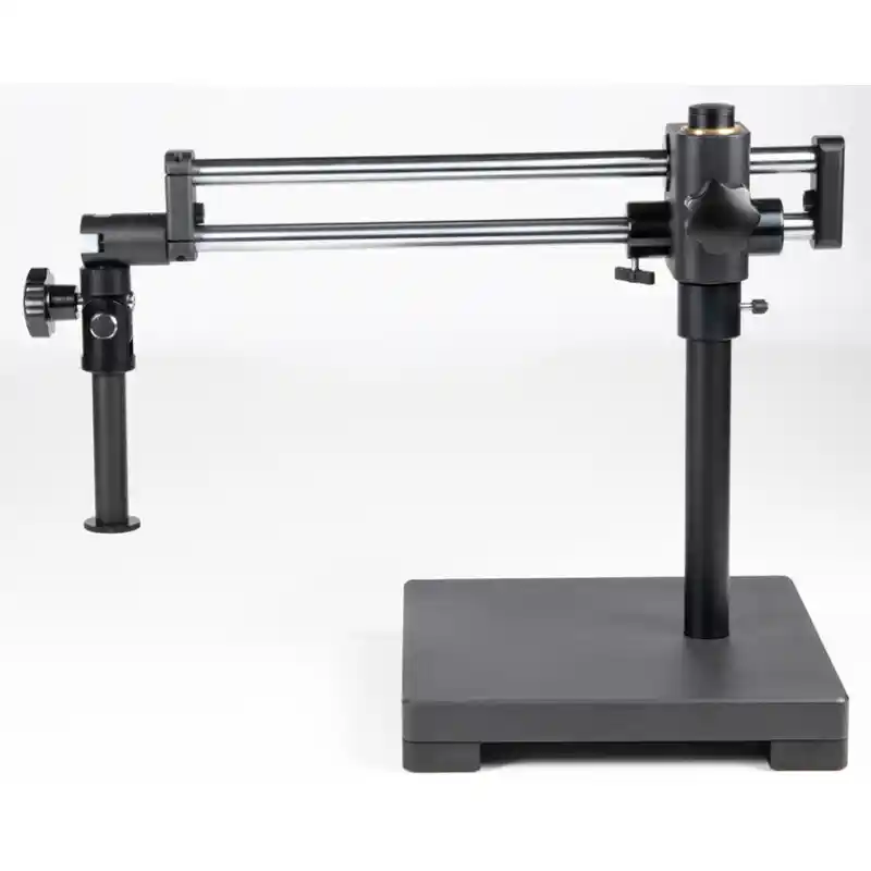 Motic large horizontal-arm stand (with base plate), 400mm column