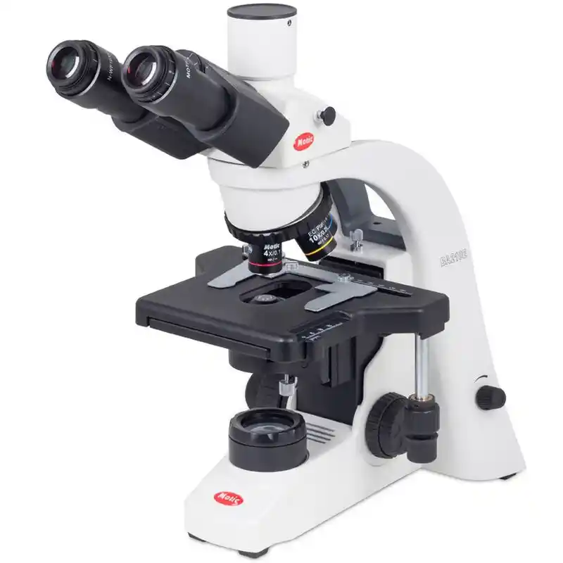 Motic Microscope BA210E trino, infinity, EC- plan, achromatic, 40x-400x, Hal,