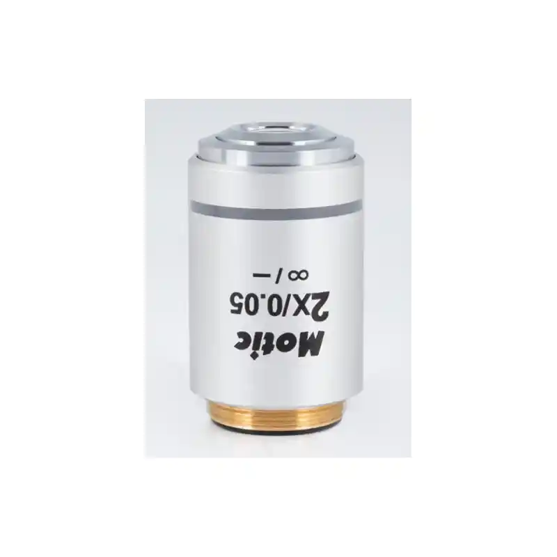Motic Objective CCIS plan achromat. UC PL 2x/0.05 (AA=7.2mm)