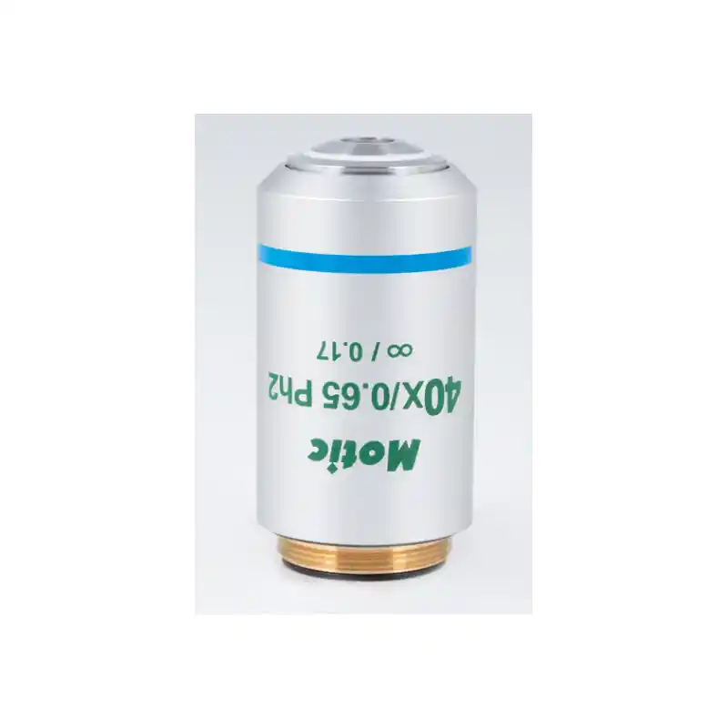 Motic Objective 40X / 0.65S, PH, wd 0.6mm, CCIS, PL UC (Panthera)