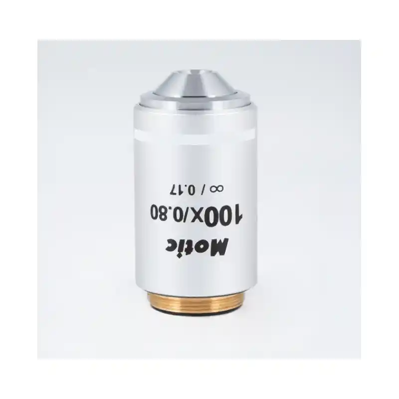 Motic Objective CCIS plan achromat UC PL 100x/0.8, S-Dry (wd=1.7mm)