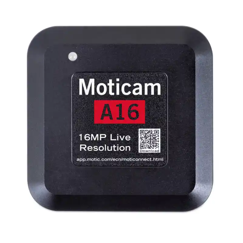 Motic Camera A16, colour, sCMOS, 1/2.3", 1.34µm, 30fps, 16MP, USB 2.0