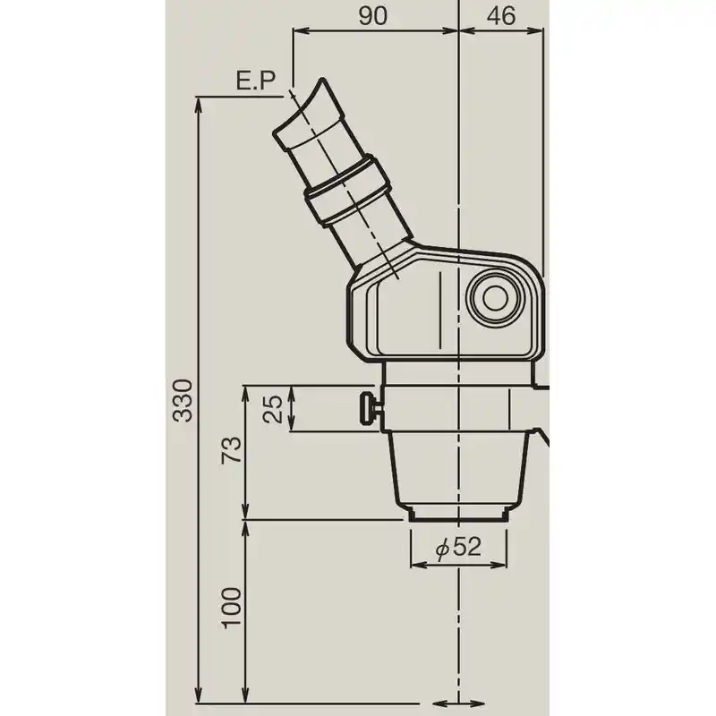 Nikon Stereo Zoom Body SMZ-460, bino, 0.7x-3x, 60°