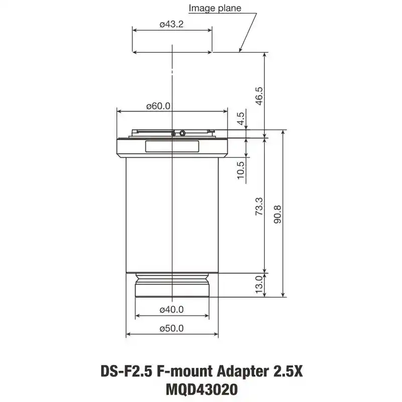 Nikon DS-F2.5 F-Mount Adaptors 2.5x DS-Serie