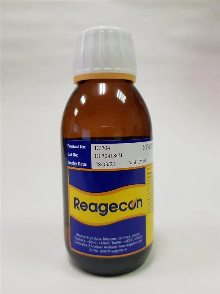 Reagecon Standard Colour Solution BY (Brownish Yellow) according to European Pharmacopoeia (EP) Chapter 2.2.2