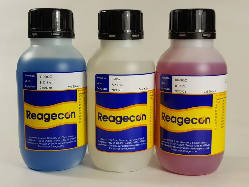 Reagecon pH 7.000 High Resolution Colour Coded Buffer Solution at 25°C