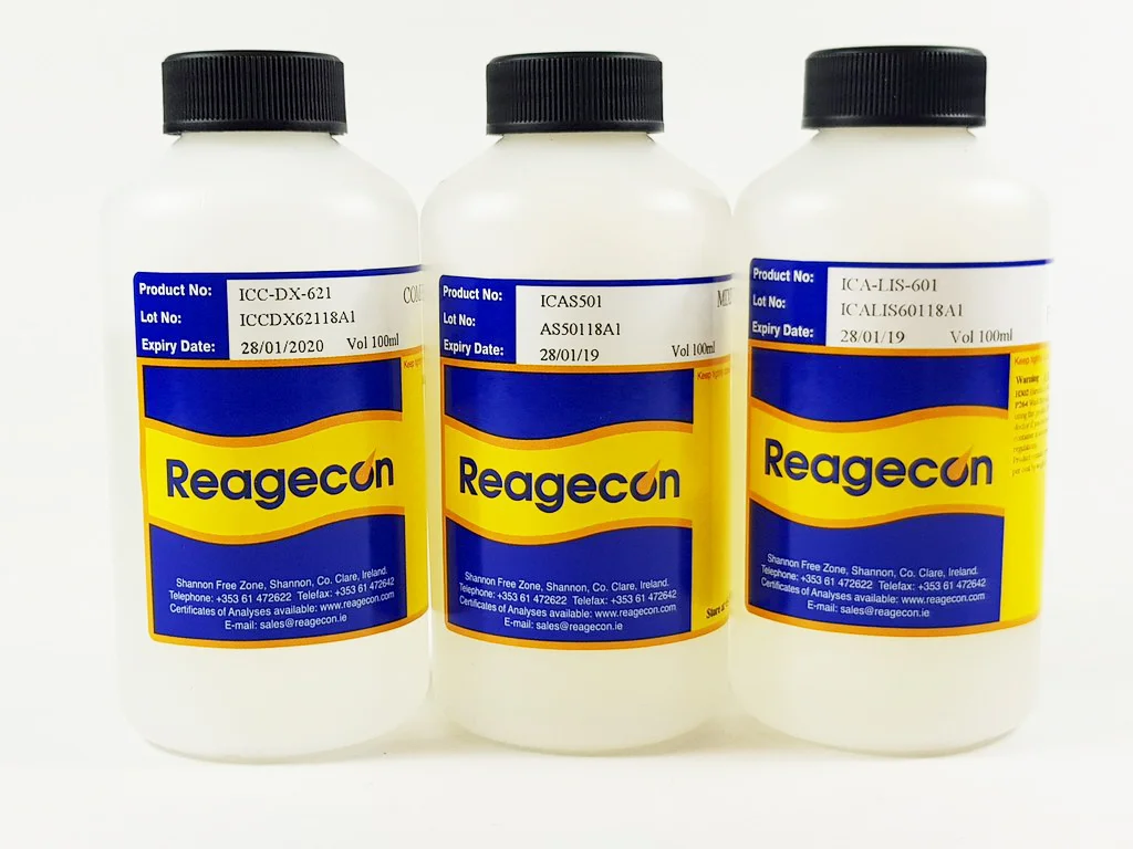 Reagecon Ion Chromatography (IC) Multi Element Standard (3 Elements) in 1% Nitric Acid (HNO₃)