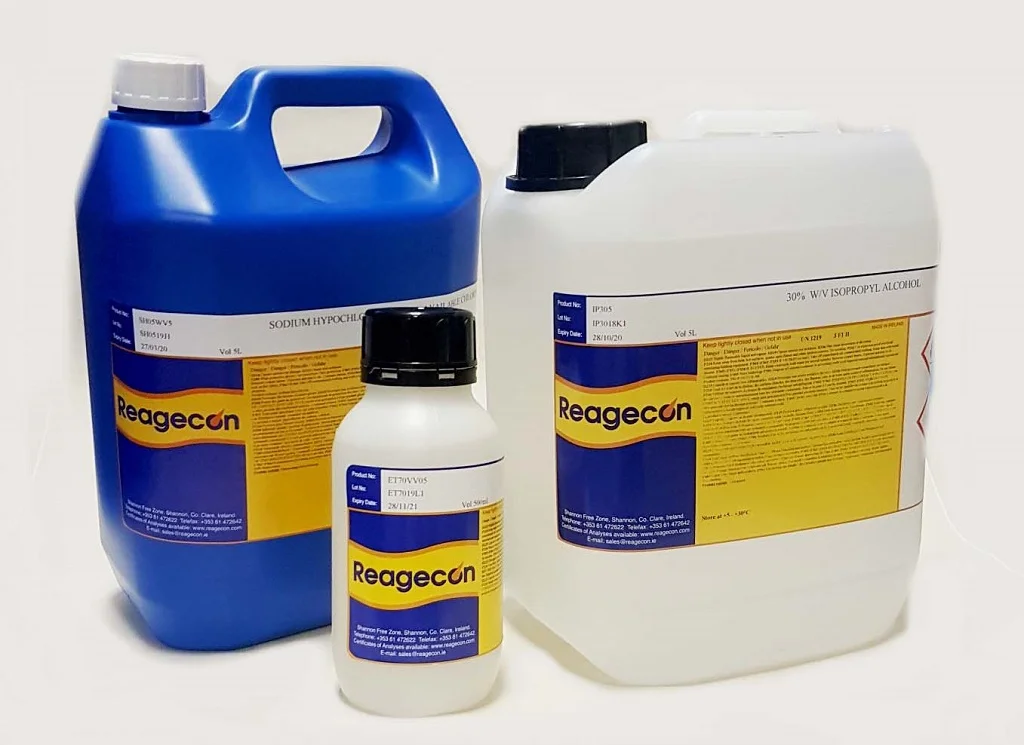 Reagecon IPA 30% w/v (Isopropanol in Water) Cleaning Solution