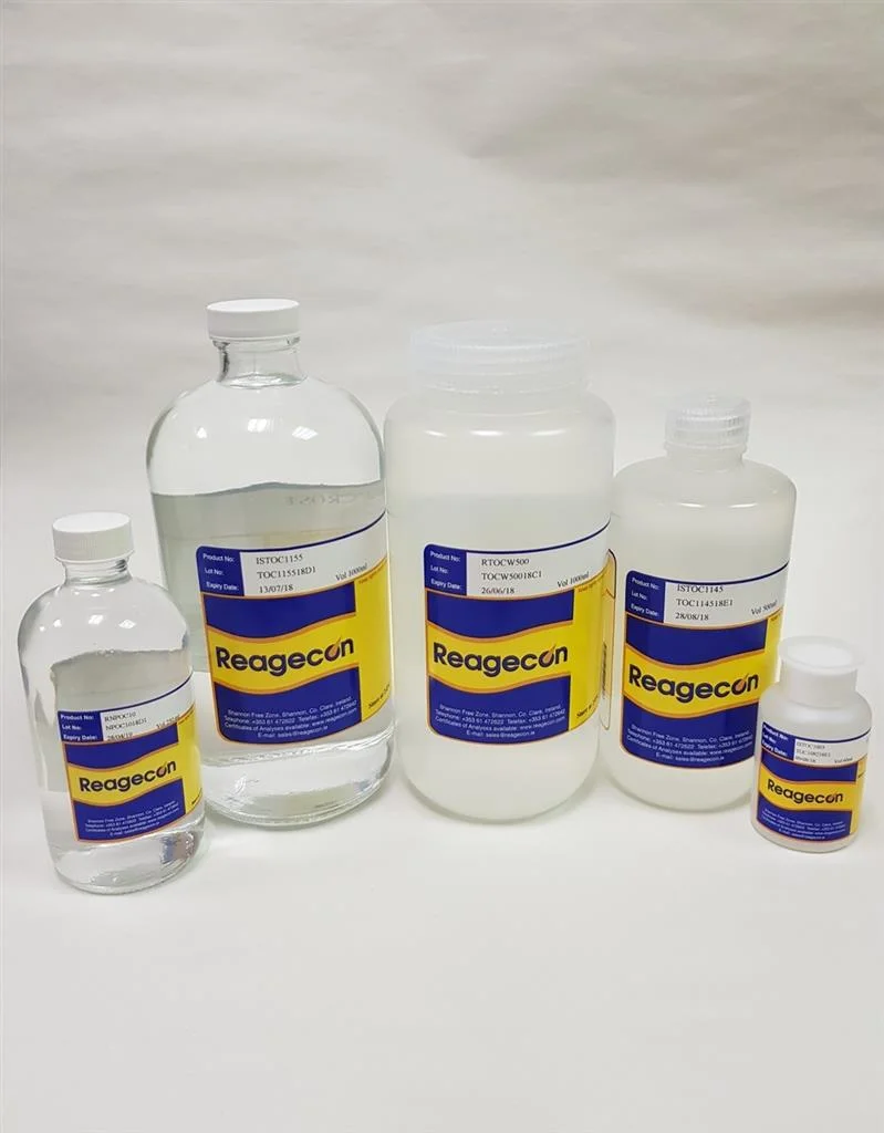 Reagecon 30 mg/L from NIST KHP (Acidified with HCl) Total Organic Carbon (TOC) Standard for OI Analytical and Shimadzu TOC-L/TOC-V/TOC-Vcsh/TOC-4200 Analysers