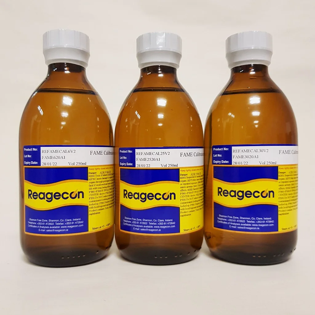 Reagecon Fatty Acid Methyl Ester (FAME) Calibration Sample 6v % acc. ASTM D7806 in Chevron Phillips High Cetane