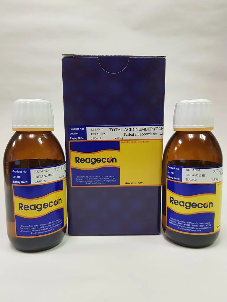 Reagecon Total Acid Number (TAN) Standard 0.05 mg/g Potassium Hydroxide (KOH) in Synthetic Base Oil Matrix
