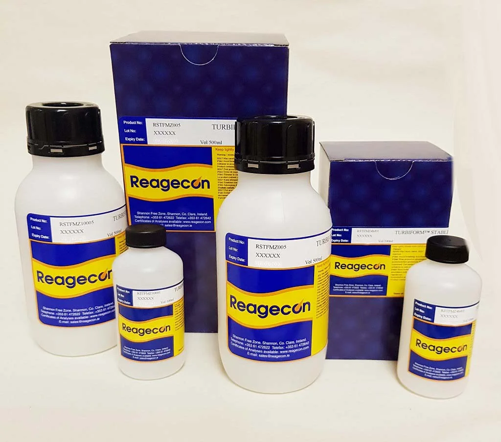 Reagecon 0.1 NTU Turbiform™ Stabilised Formazin Turbidity Standard