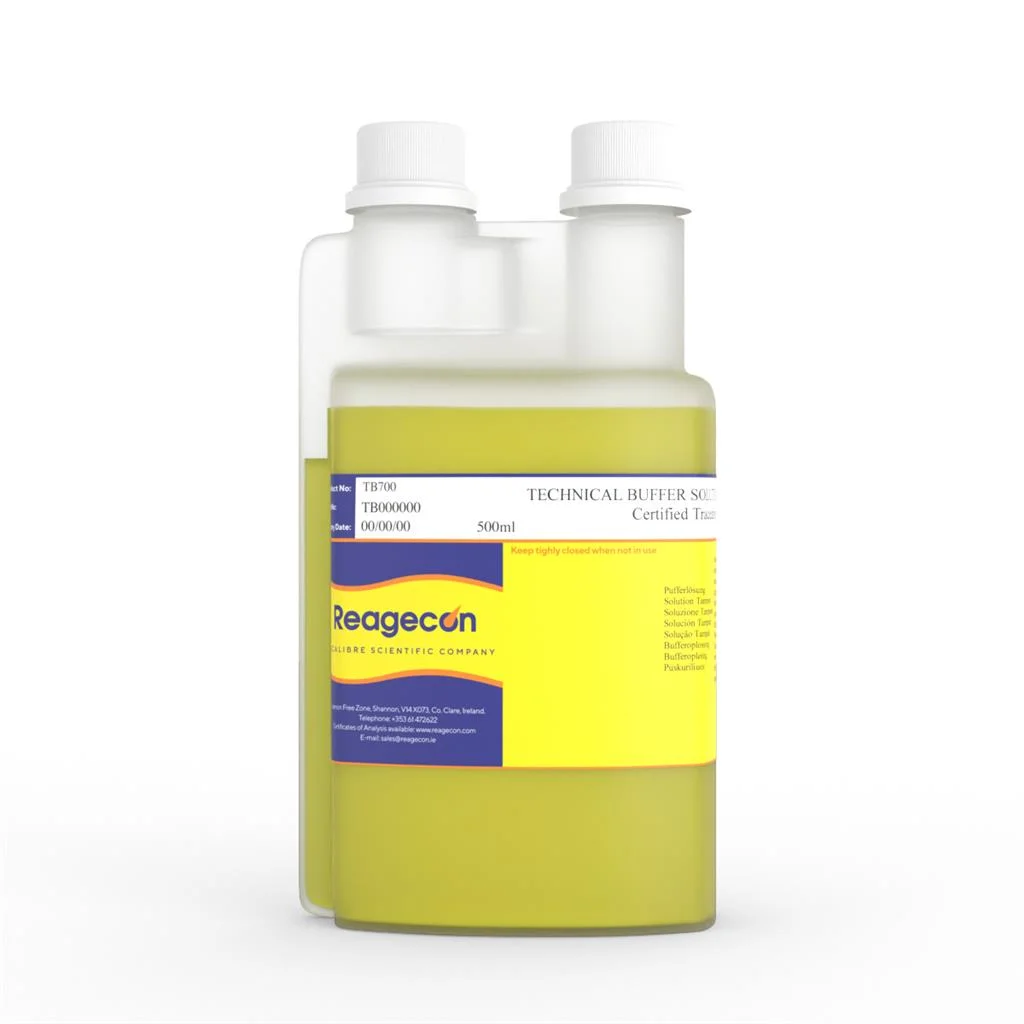 Reagecon pH 7.00 Technical Colour Coded Buffer Solution at 25°C