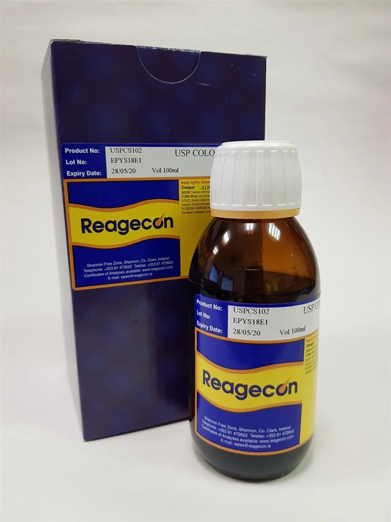 Reagecon Ferric Chloride CS Colour Standard according to United States Pharmacopoeia (USP)