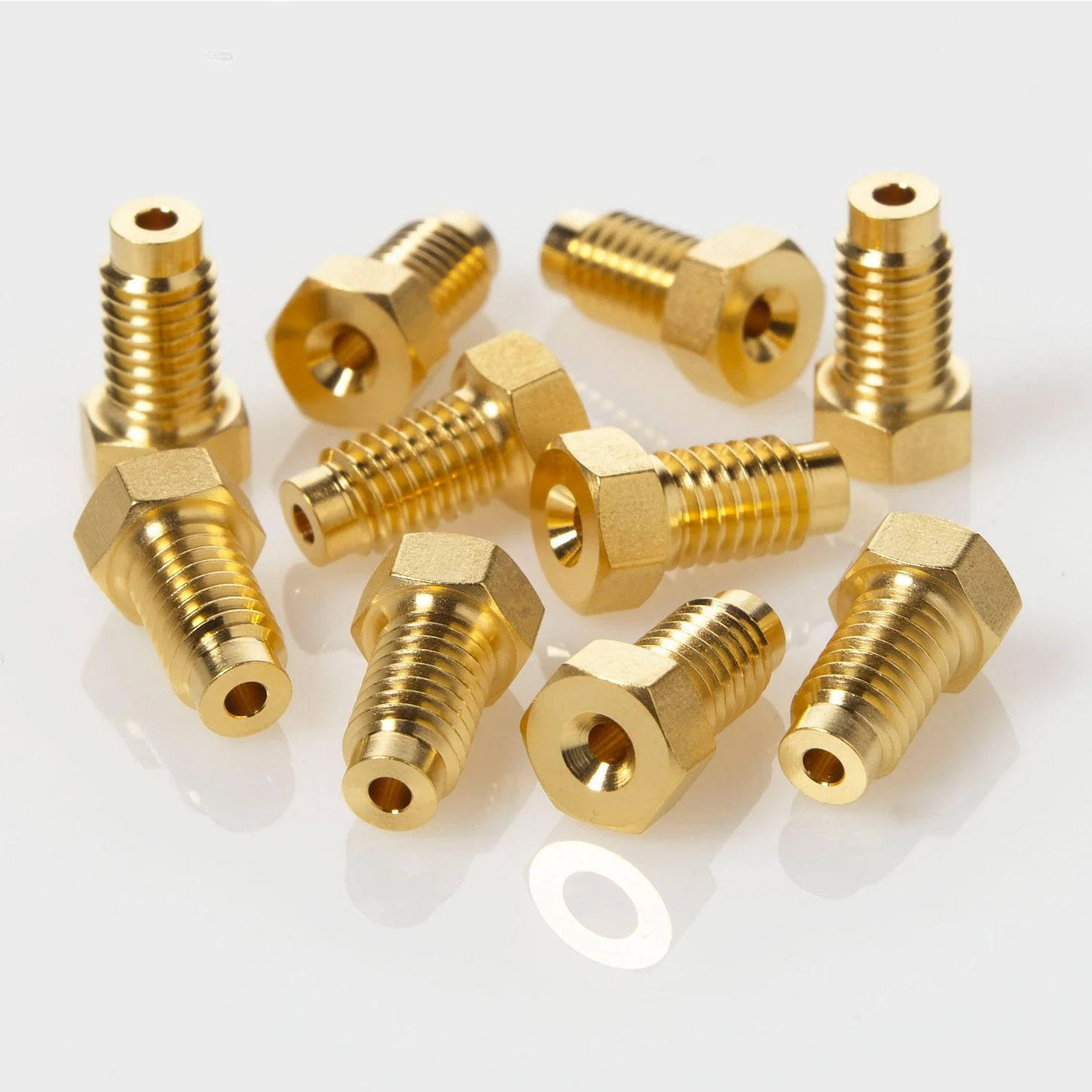 1/4" Short Comp. Screw (Gold-Plated), 10/pk, Comparable to OEM #700002634
