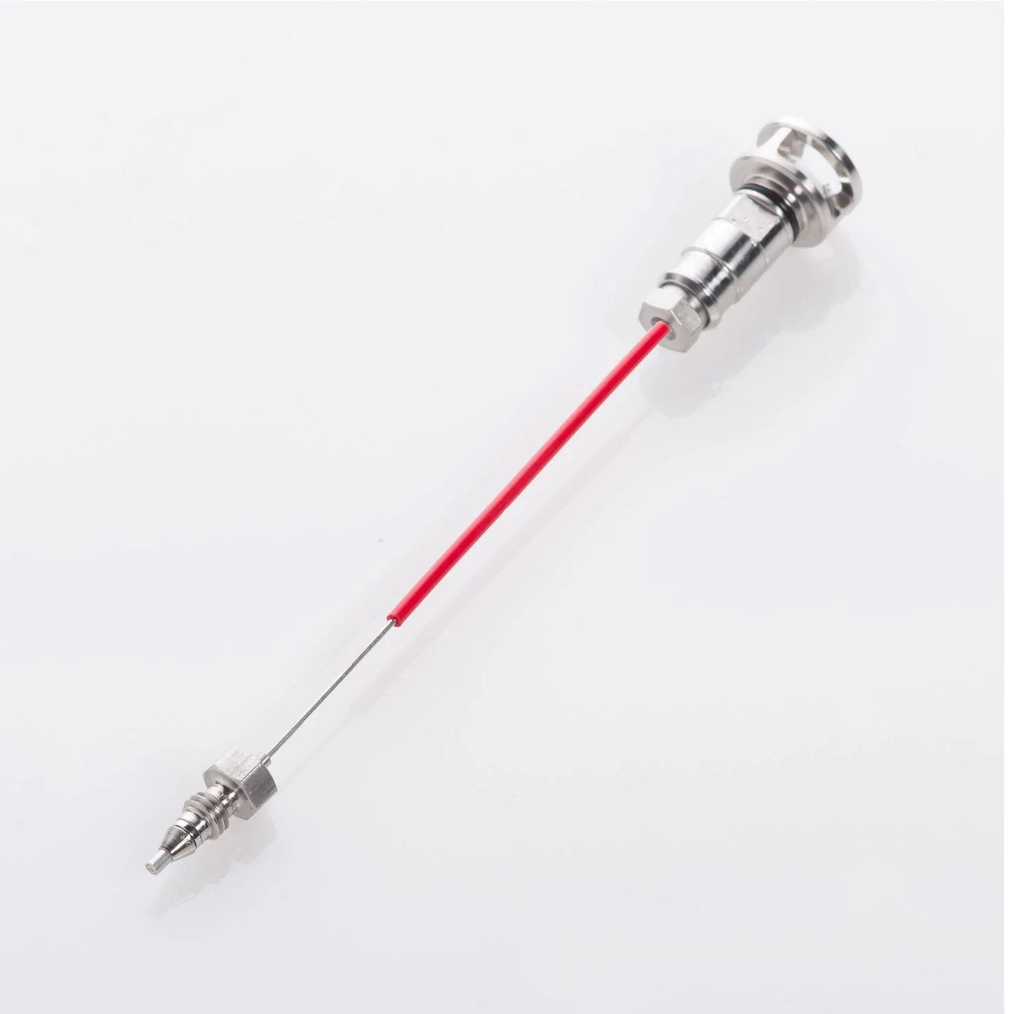 Needle Seat, 0.12mm ID, 0.8mm OD, PEEK™, 600 bar, Comparable to OEM #G1367-87012