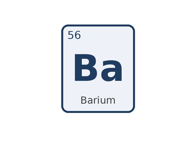 Barium Ba - 1000 mg/l in diluted HCl for ICP – CRM, 250 ml