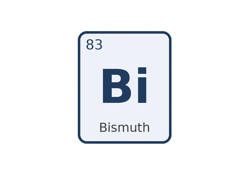 Bismuth Bi - 1000 mg/l in diluted HNO3 for ICP – CRM, 250 ml