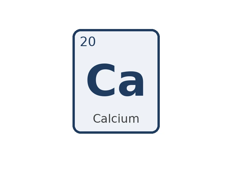 Calcium Ca - 1000 mg/l in diluted HCl for ICP – CRM, 250 ml