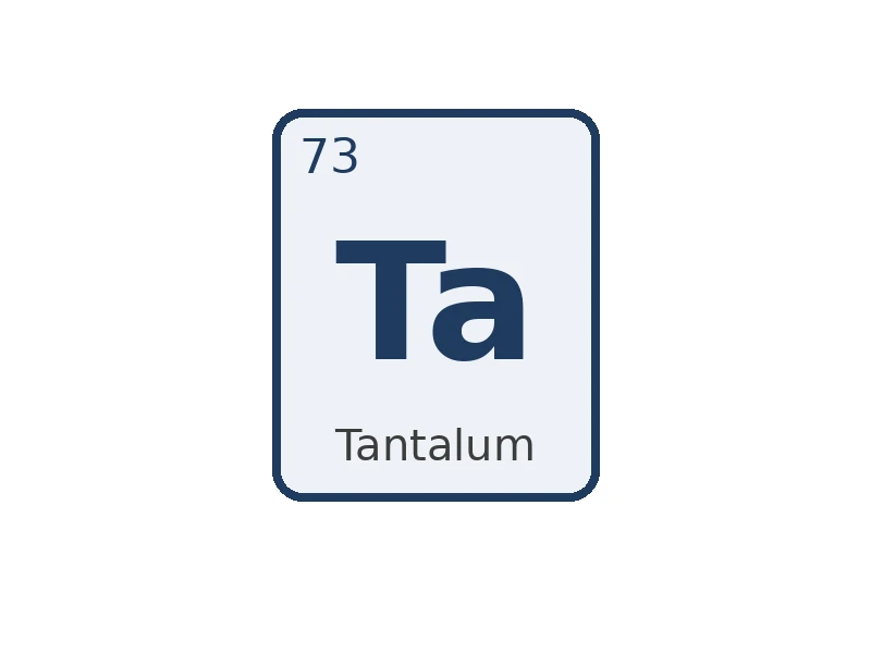 Tantalum Ta - 10 g/l in diluted HNO3/HF for ICP – CRM, 30 ml