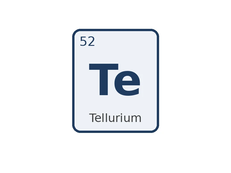 Tellurium Te - 10 g/l in diluted HNO3 for ICP – CRM, 30 ml