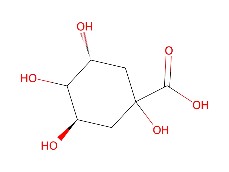 D-(-)-Quinic acid – neat CRM, 100 mg